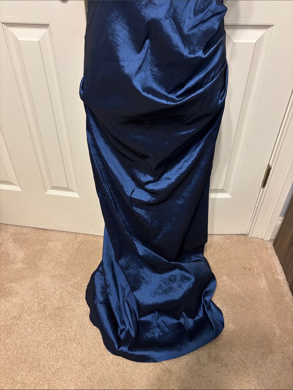 Xscape Off The Shoulder Taffeta Gown - Picture 6 of 12